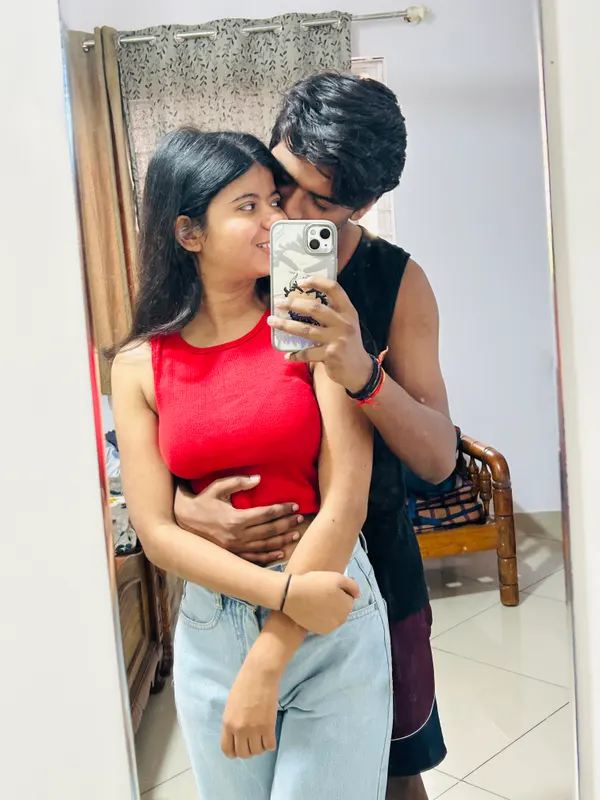 Our cute mirror selfies